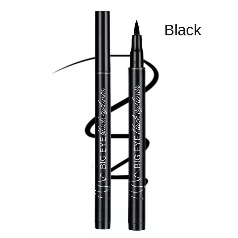 Waterproof Liquid Eyeliner, Soft Head Long Lasting Eye Liner Pen Smudge Resistant Sweat-proof Makeup Eye Liners For Women