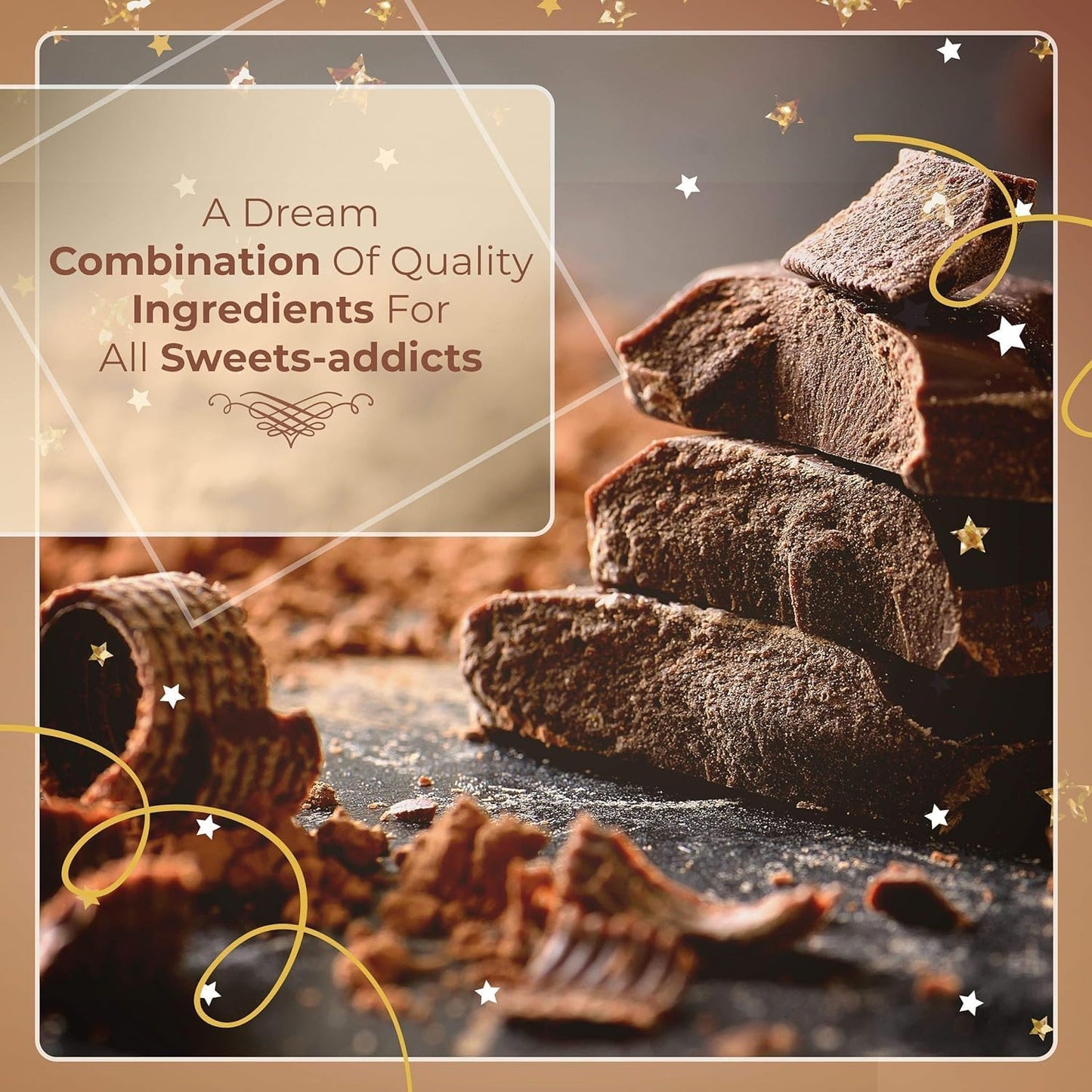 Deluxe Gourmet Snack and Chocolate Gift Basket - Includes Mini Pretzels, Chocolate Chip Cookies, Almond Hazelnut Biscotti, Wafers, and More-2