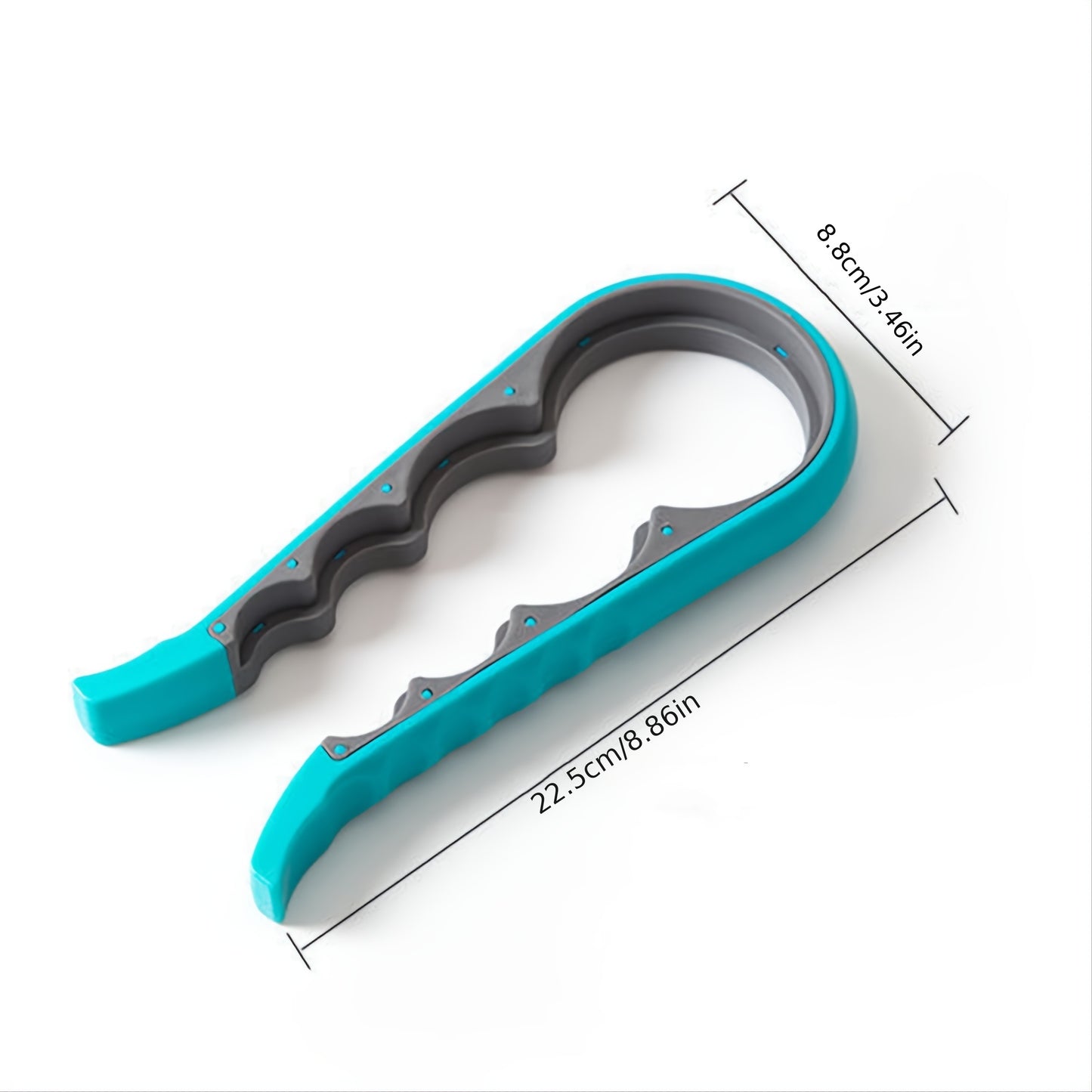 1pc Easy Grip 4-in-1 Bottle and Can Opener for Arthritis and Weak Hands - Essential Kitchen Tool for Elderly and Handicapped Individuals