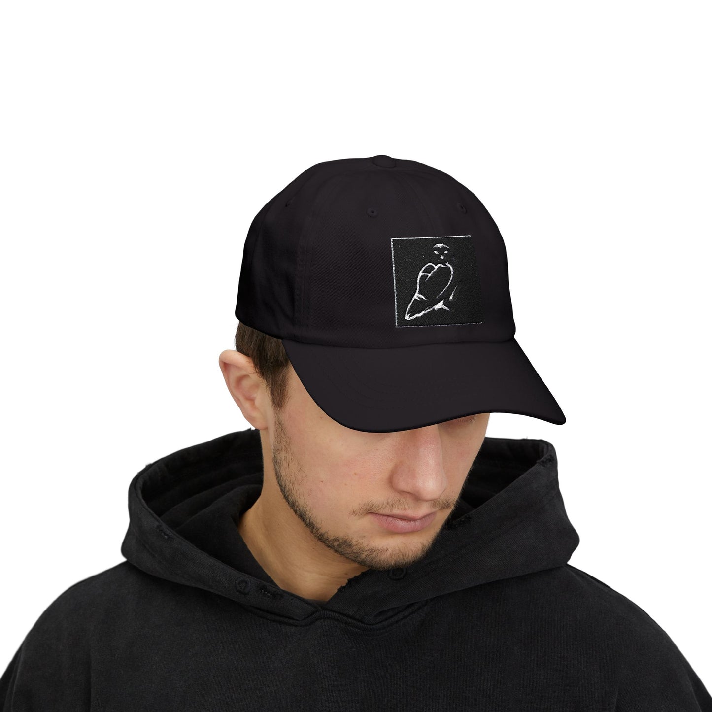 Classic Dad Cap with Vintage Bird Design, Casual Hat for Everyday Wear, Father's Day Gift, Unisex Adjustable Cap, Stylish Sun Protection