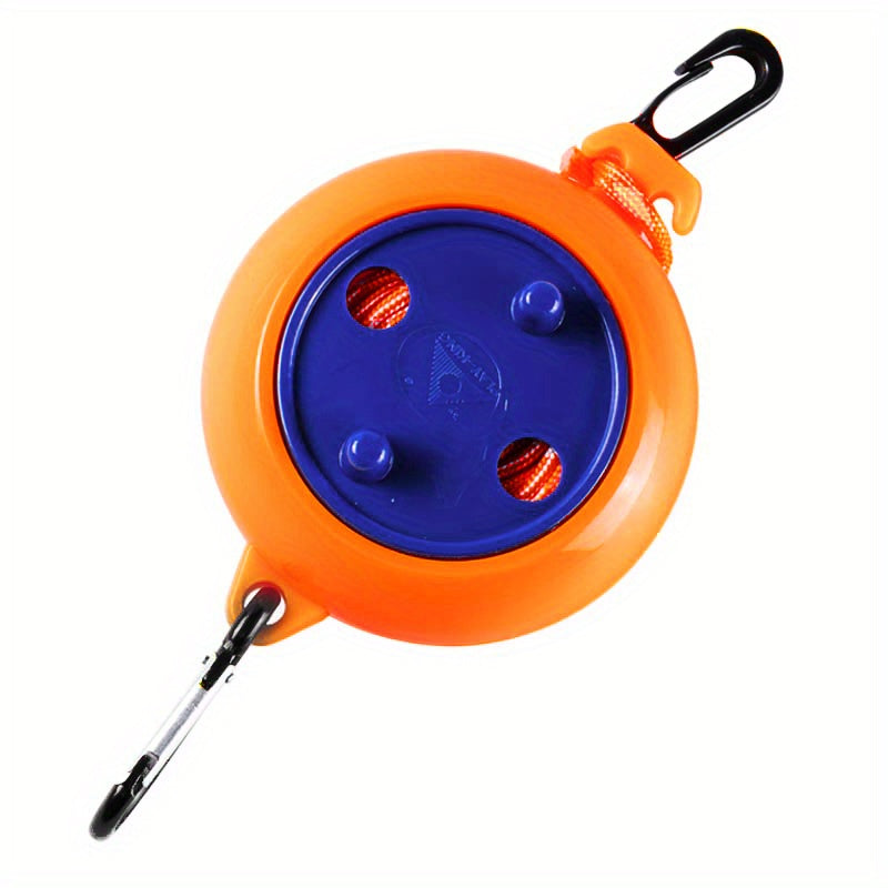 Portable Clothes Drying Line for Camping and Travel - Lightweight and Compact with 12 Clothespins Included