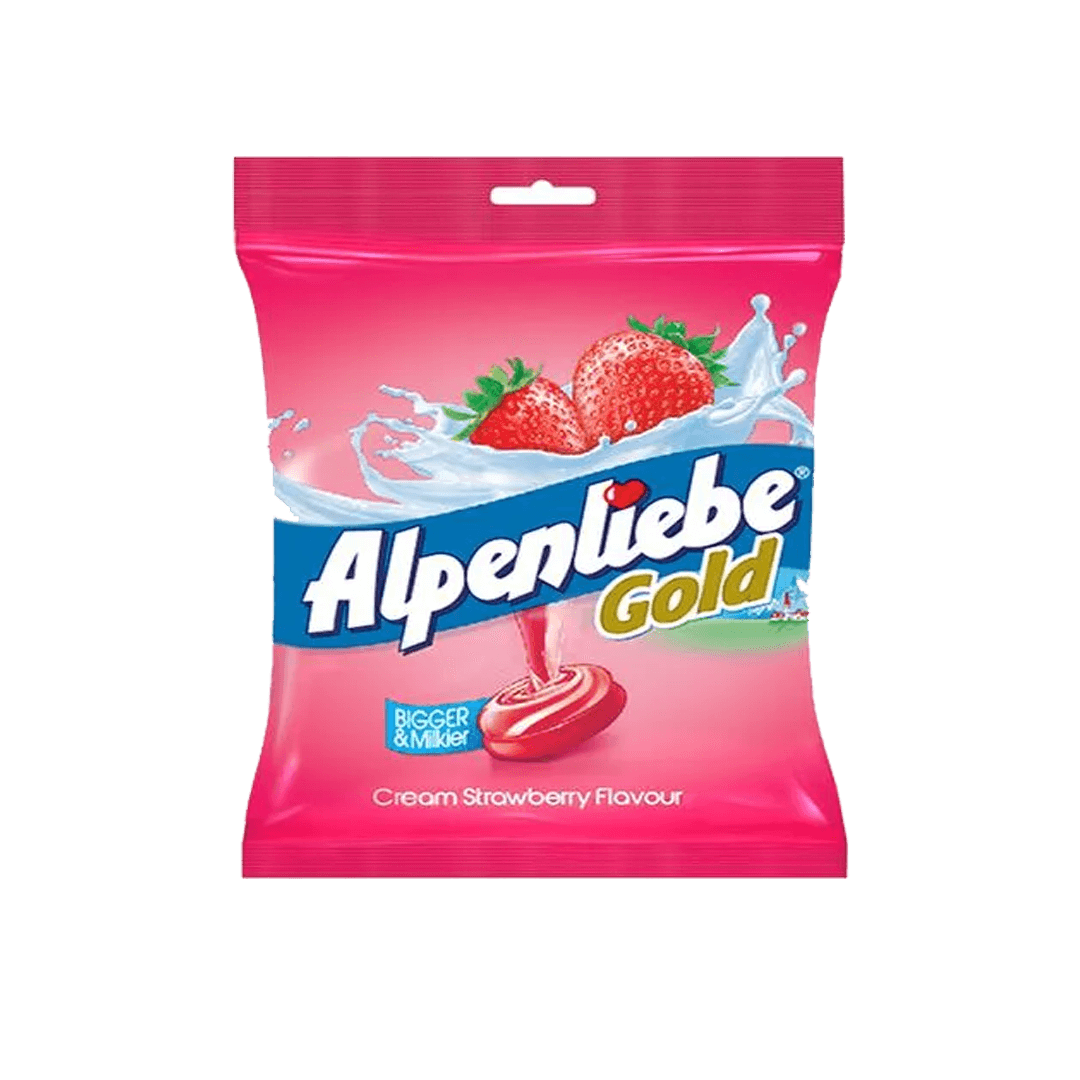 Alpenliebe Gold Stawberry Pack of 20-0
