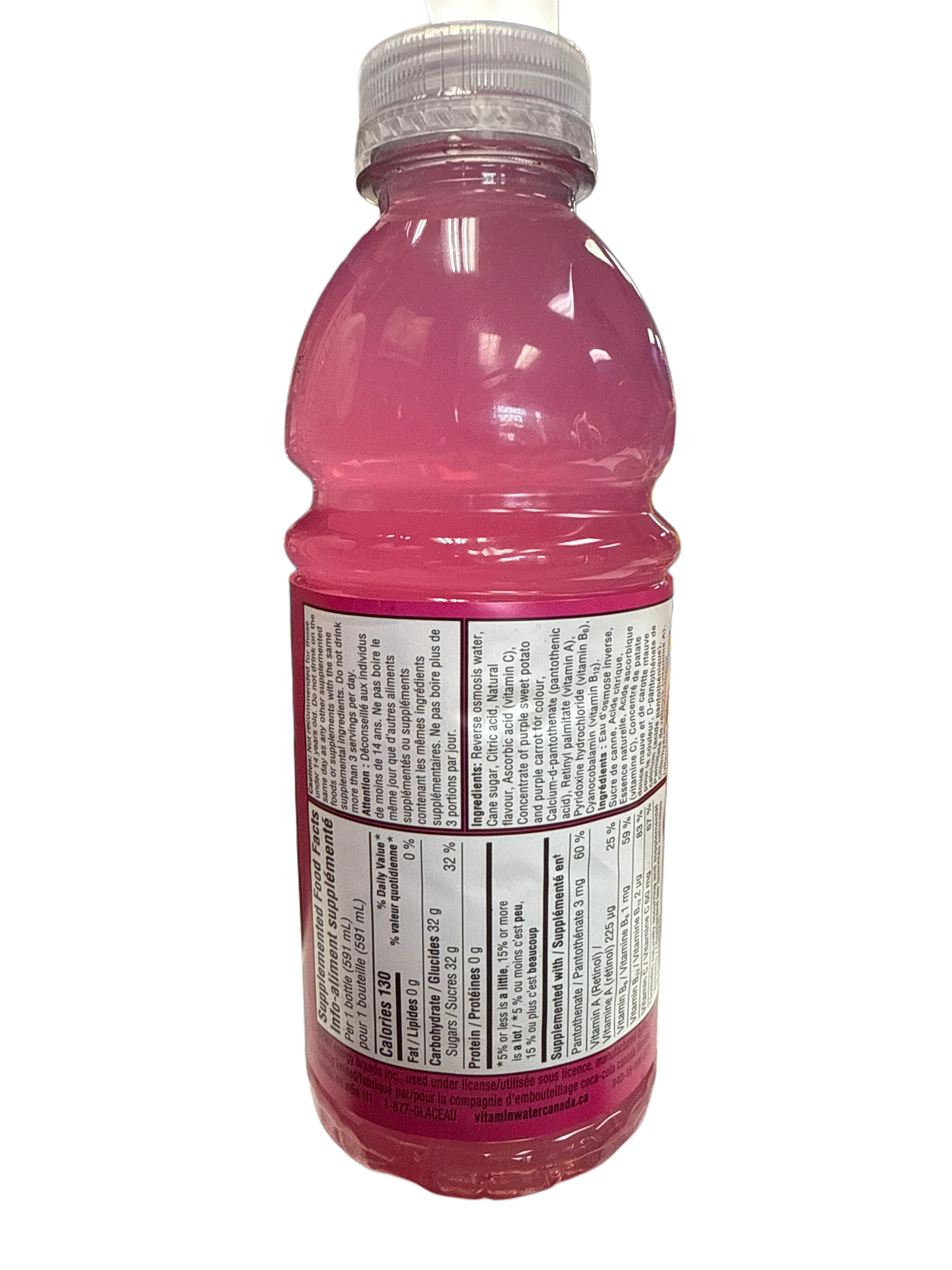 Vitamin Water Kiwi Strawberry Flavour 591ML - Canadian Edition