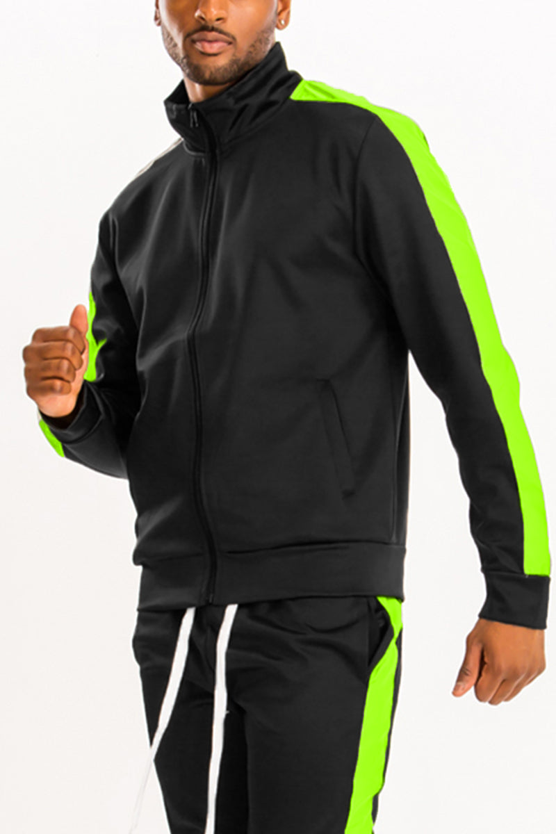 Single Stripe Track Jacket-4
