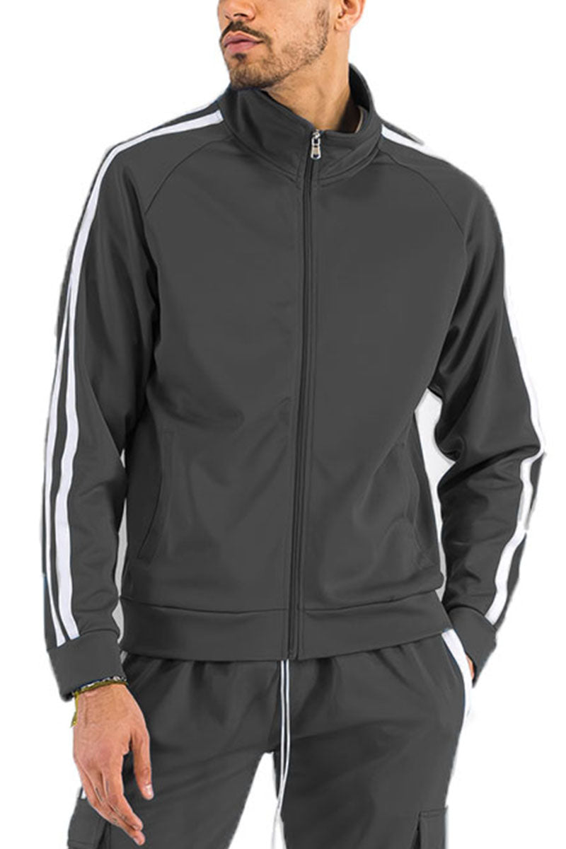 Two Stripe Track Jacket-5