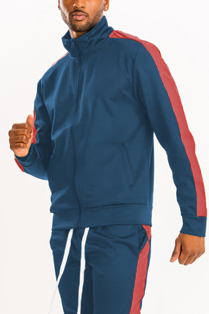 Single Stripe Track Jacket-7