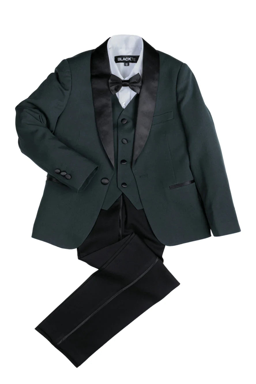 "London" Kids Tuxedo (5-Piece Set)-1