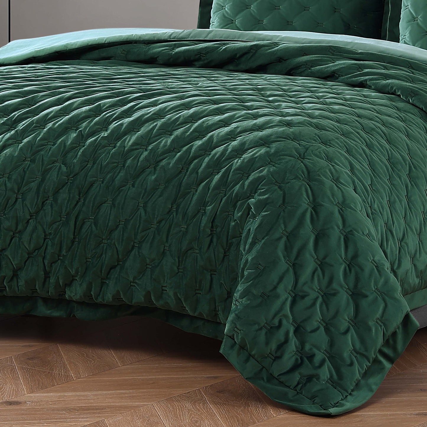 Bebejan 3 Piece Velvet Comforter Set-4