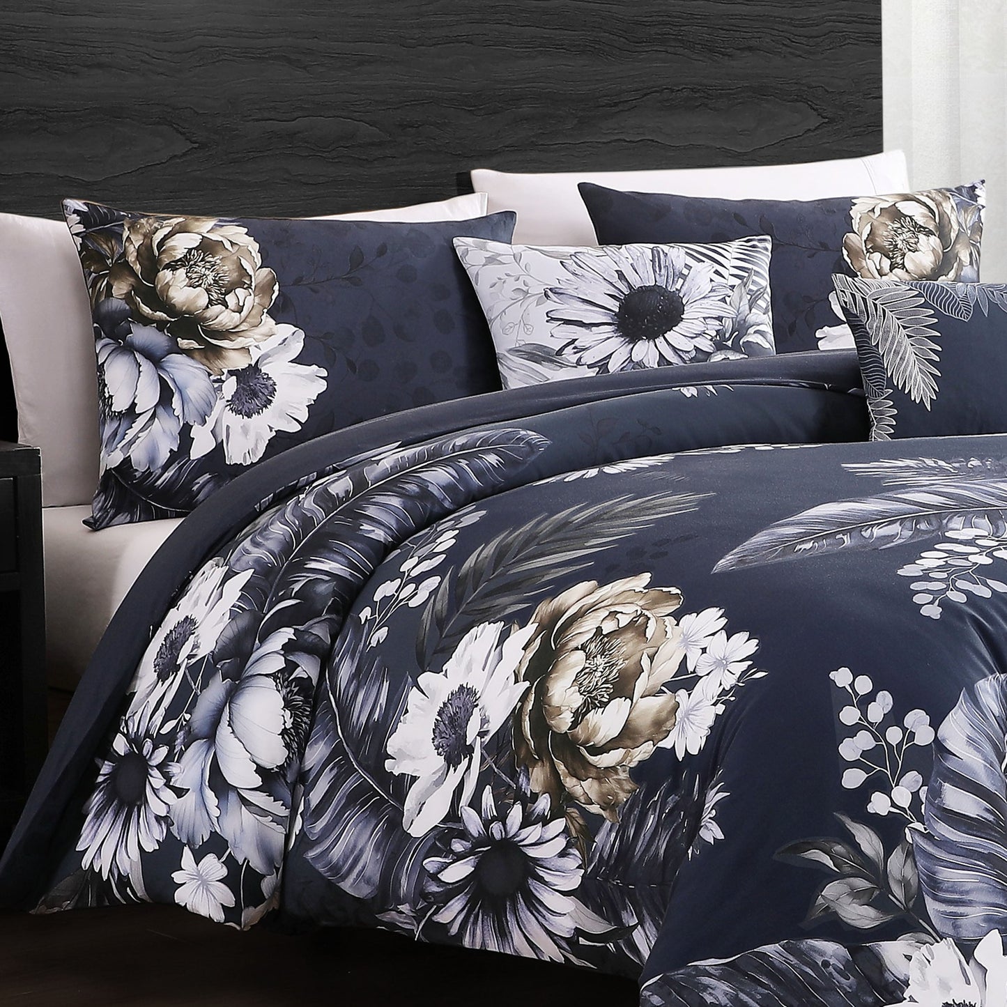 Bebejan Forget Me Not 5 Piece Reversible Comforter Set-4