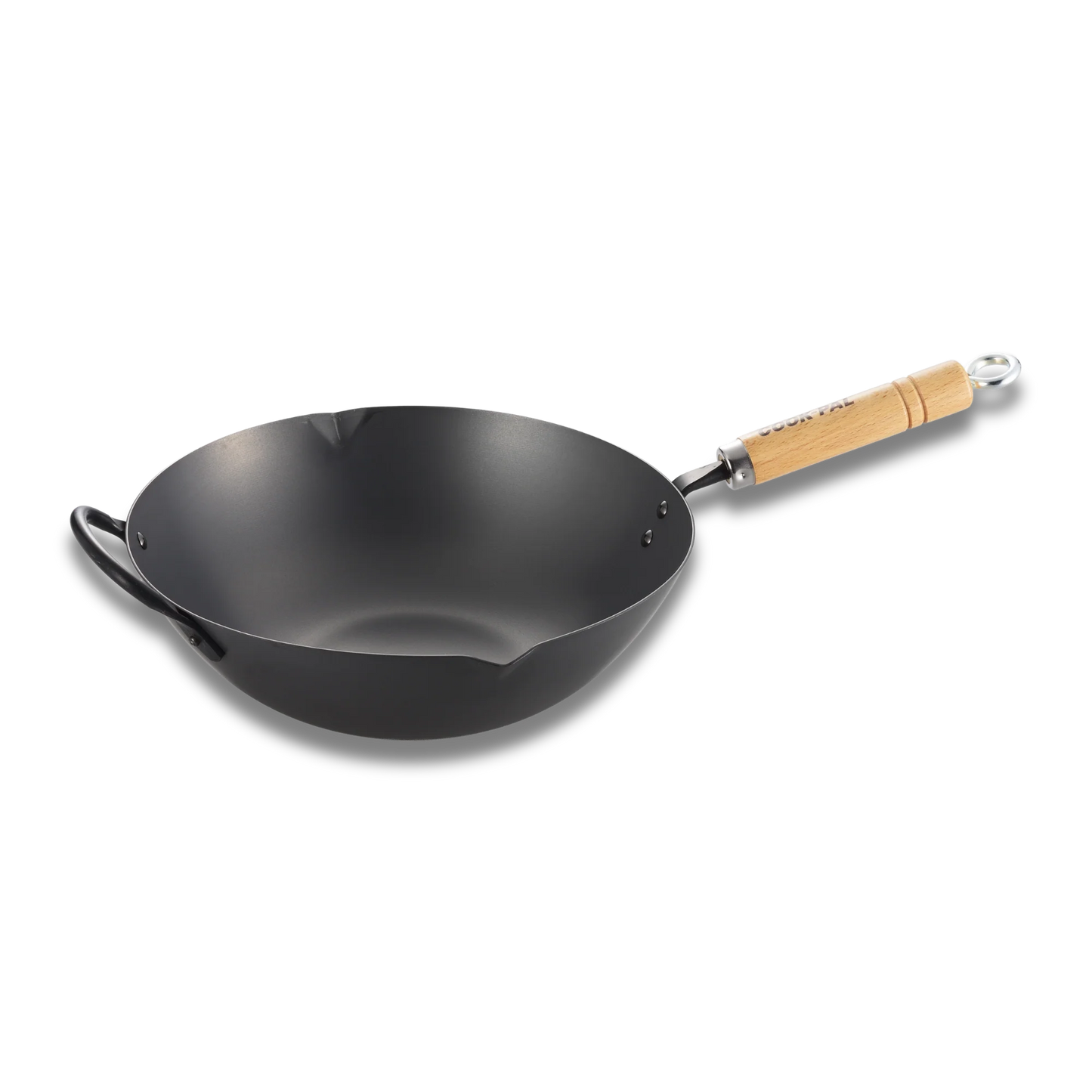 Yoshikawa Japan | Carbon Steel Wok 36cm - Made in Japan-0