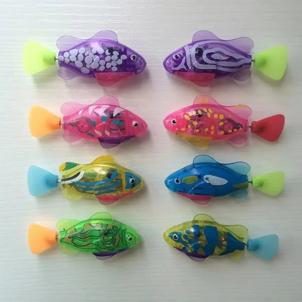 Cat Toy LED Interactive Robot Fish for Kittens-2