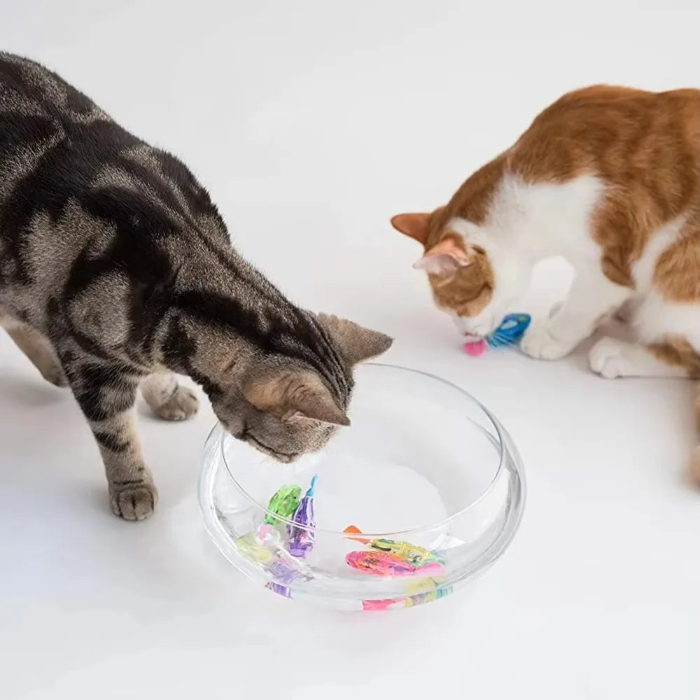 Cat Toy LED Interactive Robot Fish for Kittens-4