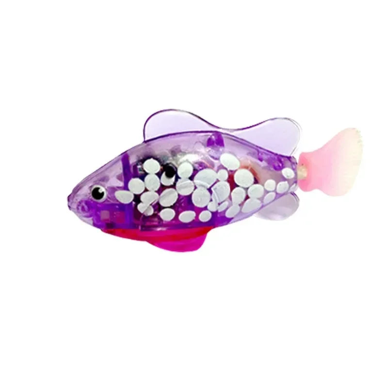 Cat Toy LED Interactive Robot Fish for Kittens-13