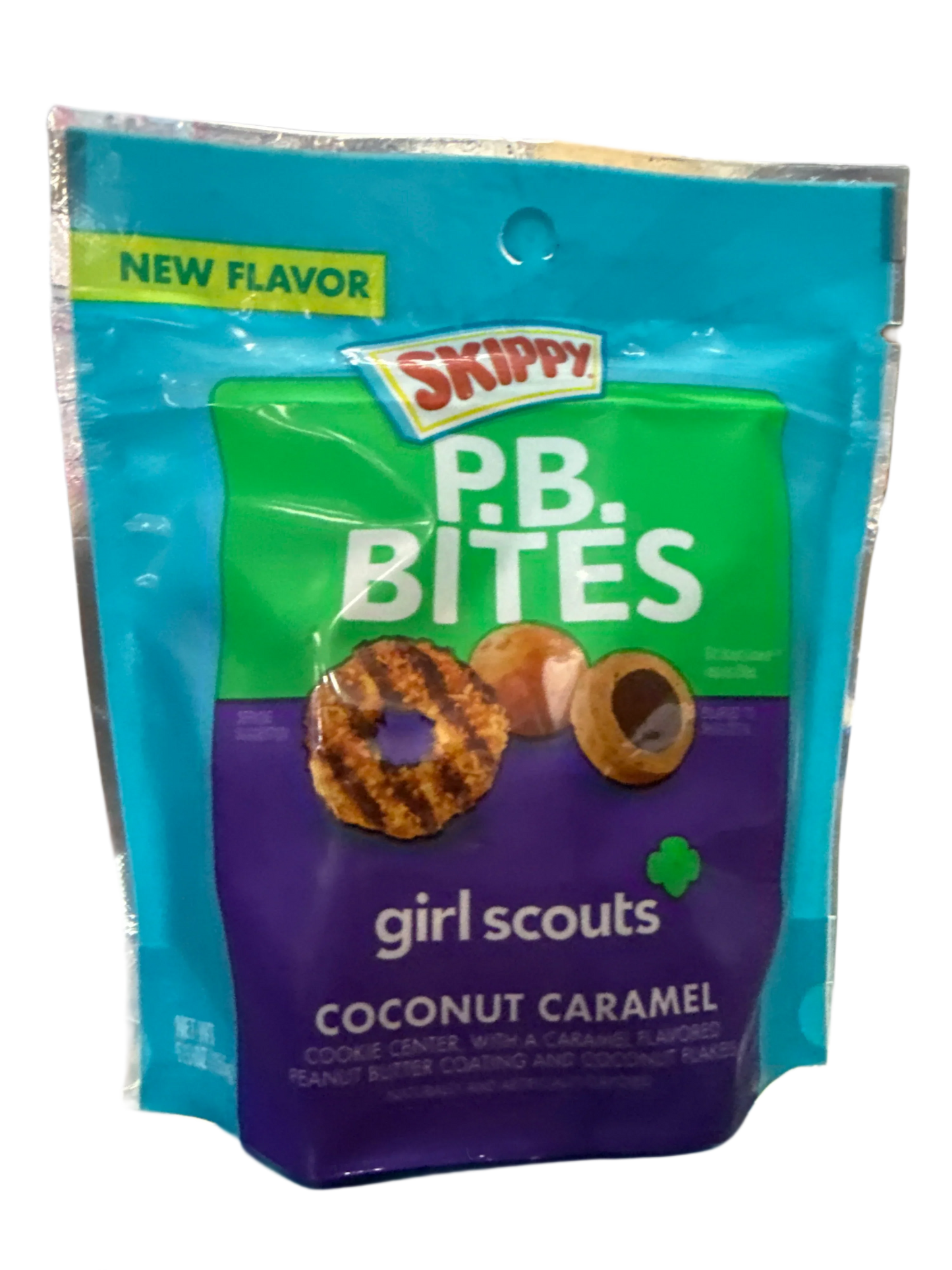 Skippy P.B Bites Girl Scout Coconut Caramel Bites 156G - U.S Edition