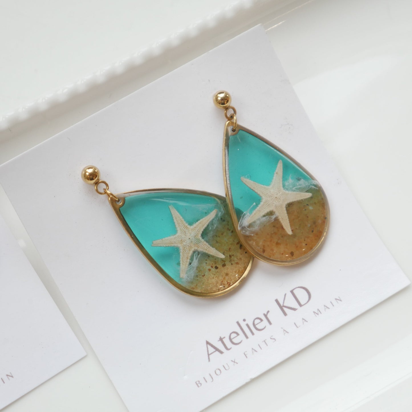 Boucles d'oreilles Stella xxl- goute