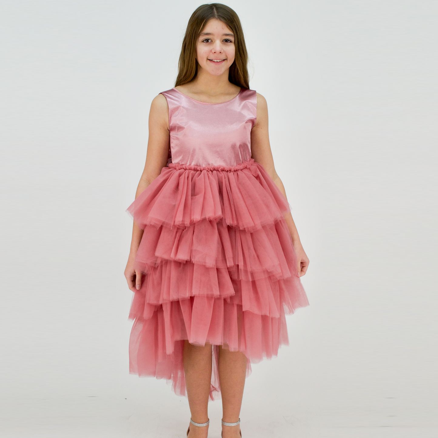 Simple Chic Girls Formal Dress-5