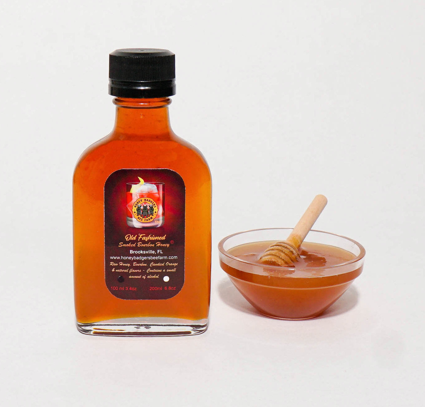Old Fashion Smoked Bourbon Honey-0