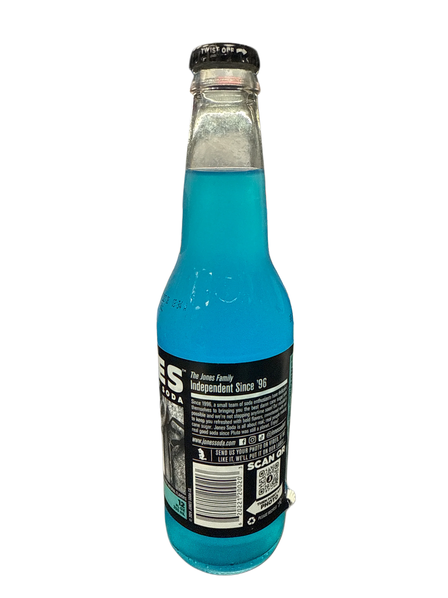 Jones Berry Lemonade Soda Flavoured Glass Bottle 355ML - Canadian Edition