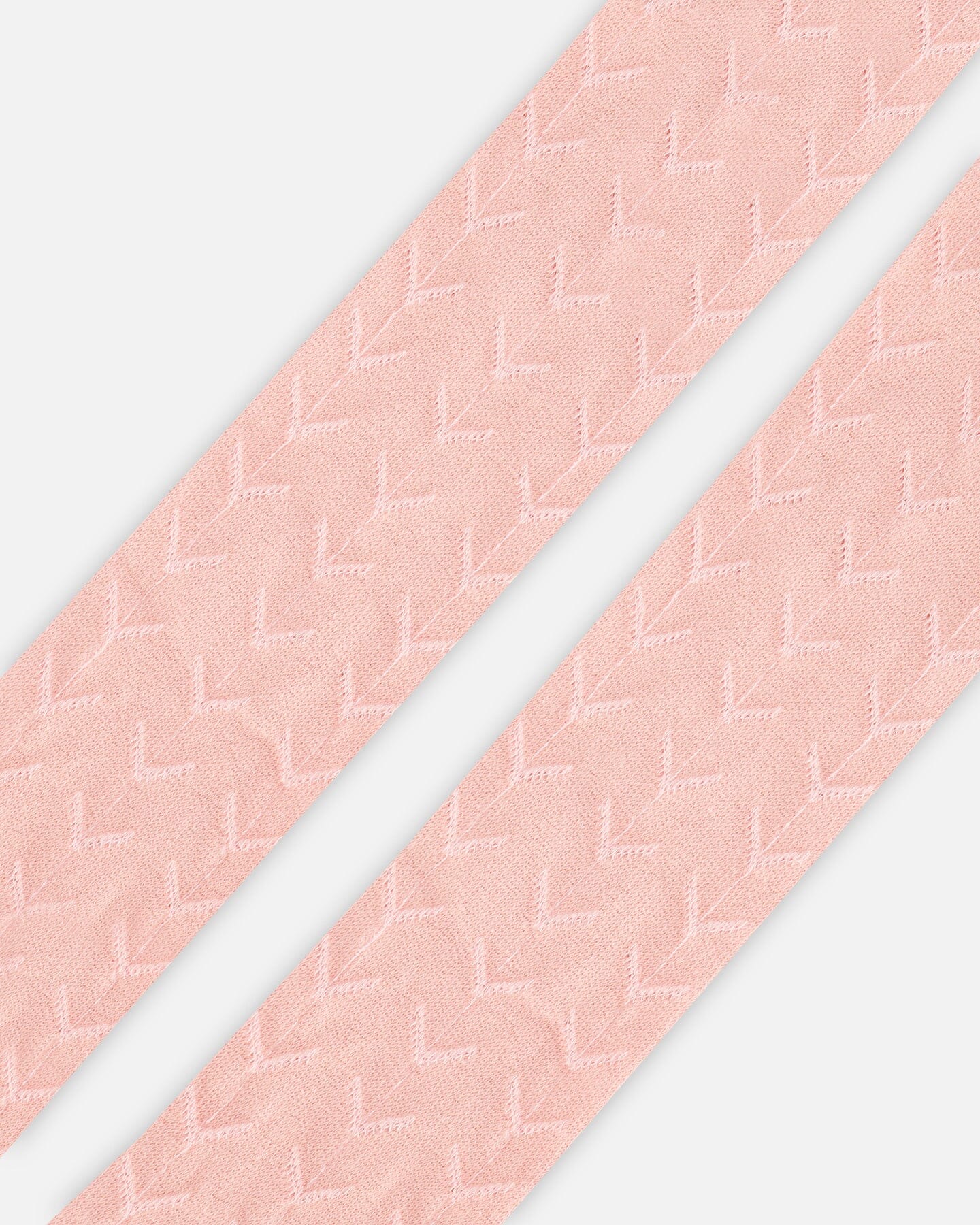 Tonal Jacquard Tights Light Pink-2