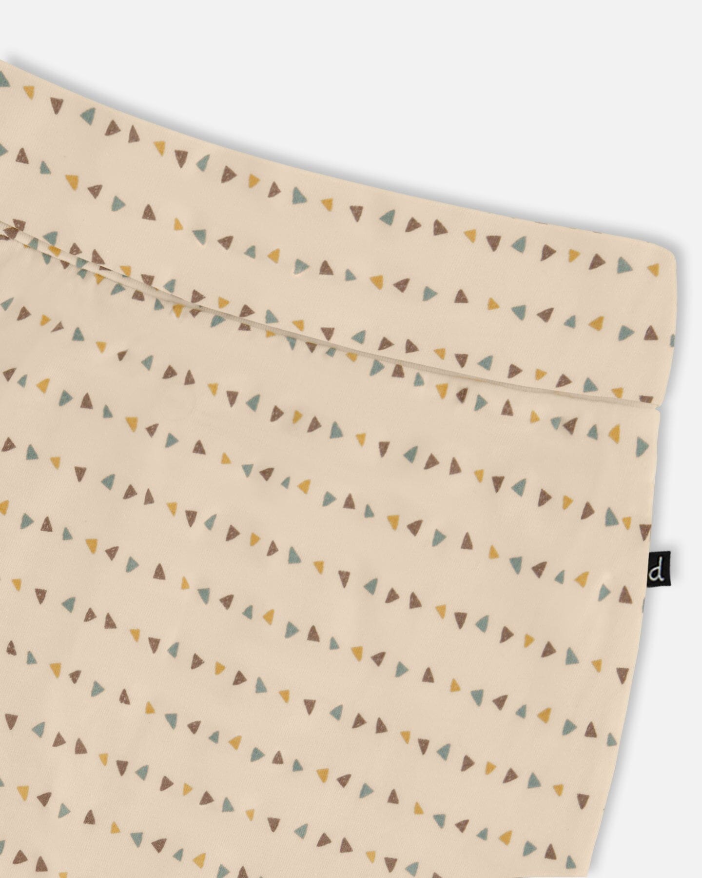 Printed Organic Cotton Evolutive Pant Off-White-2