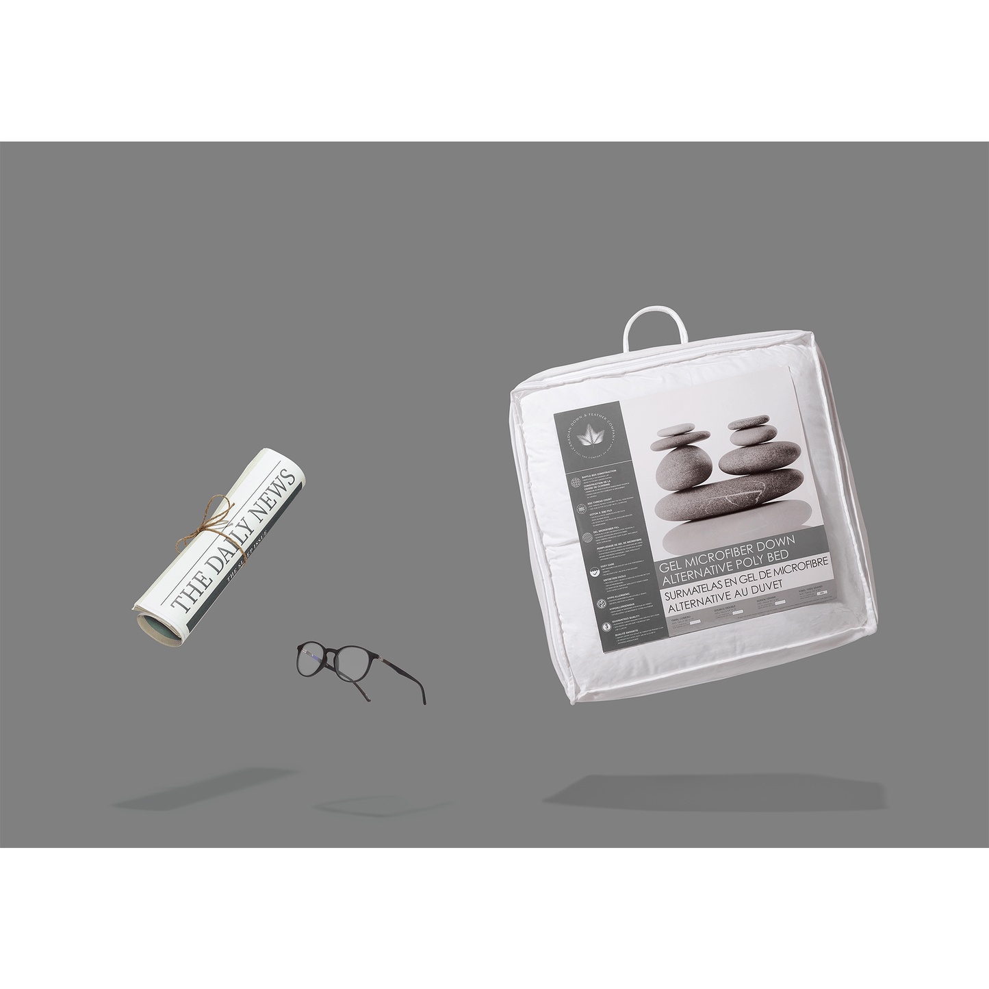 Gel Microfiber Down Alternative Poly Bed