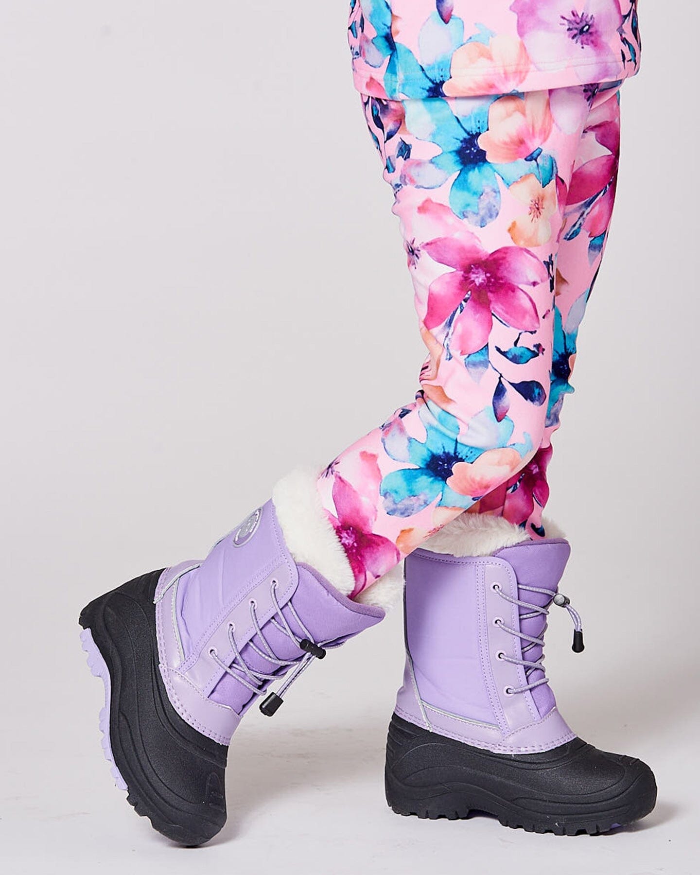 Winter Boots Lavender With Removable Liner-2