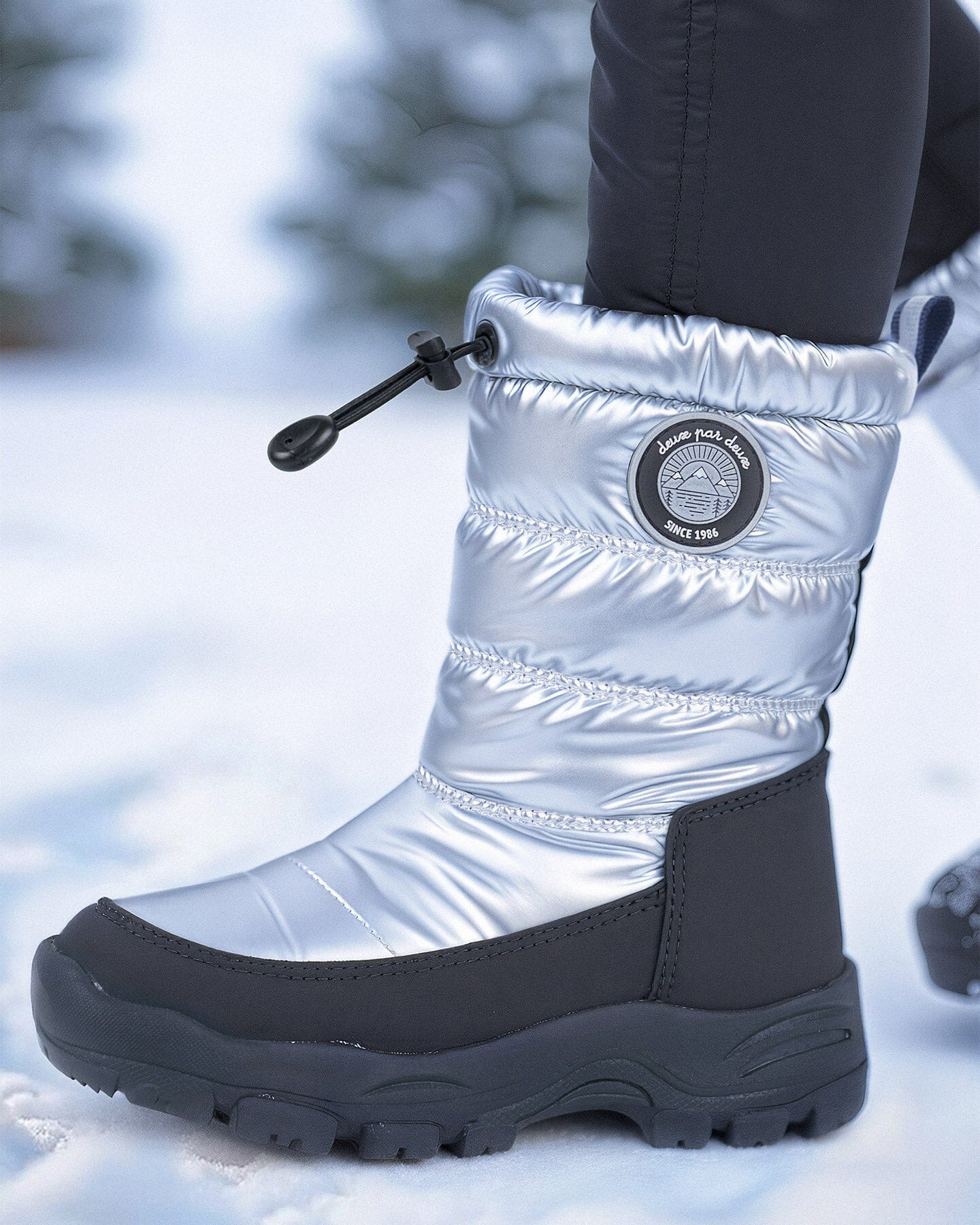 Winter Boots Silver-1