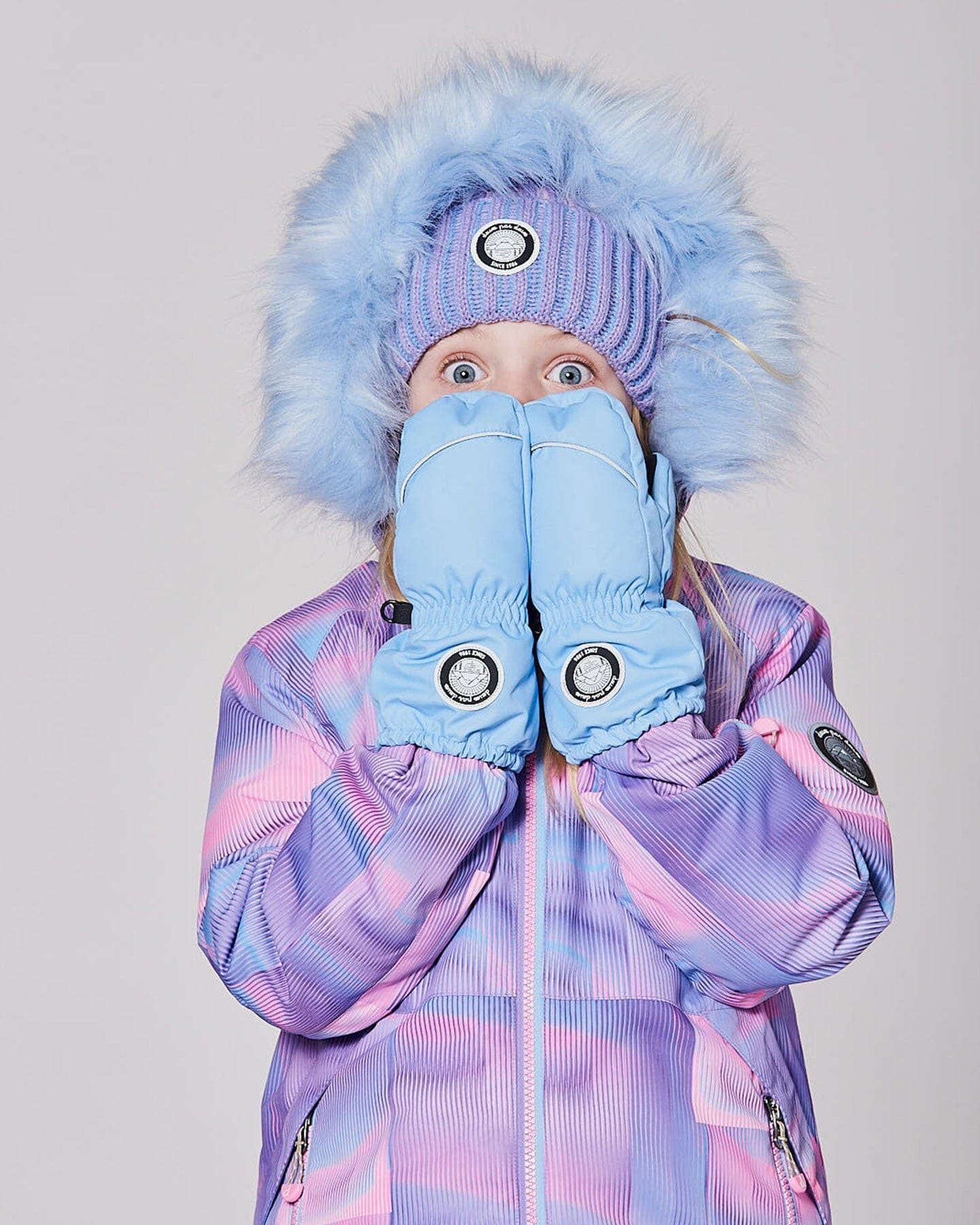 Winter Mittens Play Light Blue-1