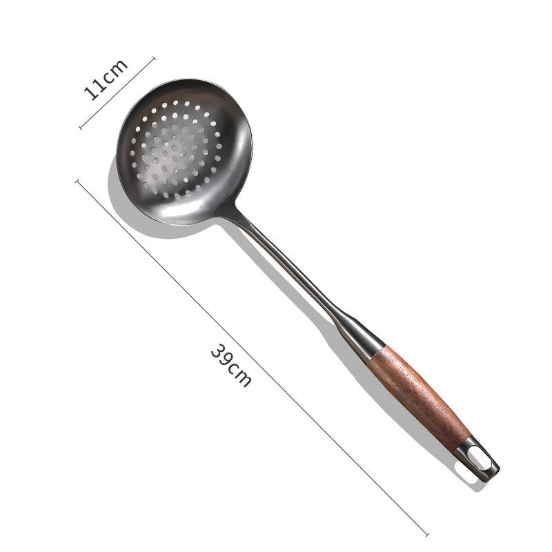 Kitchen Cooking Utensils, Turner/ Soup Ladle/ Slotted Turner/ Slotted Spoon/ Pasta Server, 304 Staniless Steel
