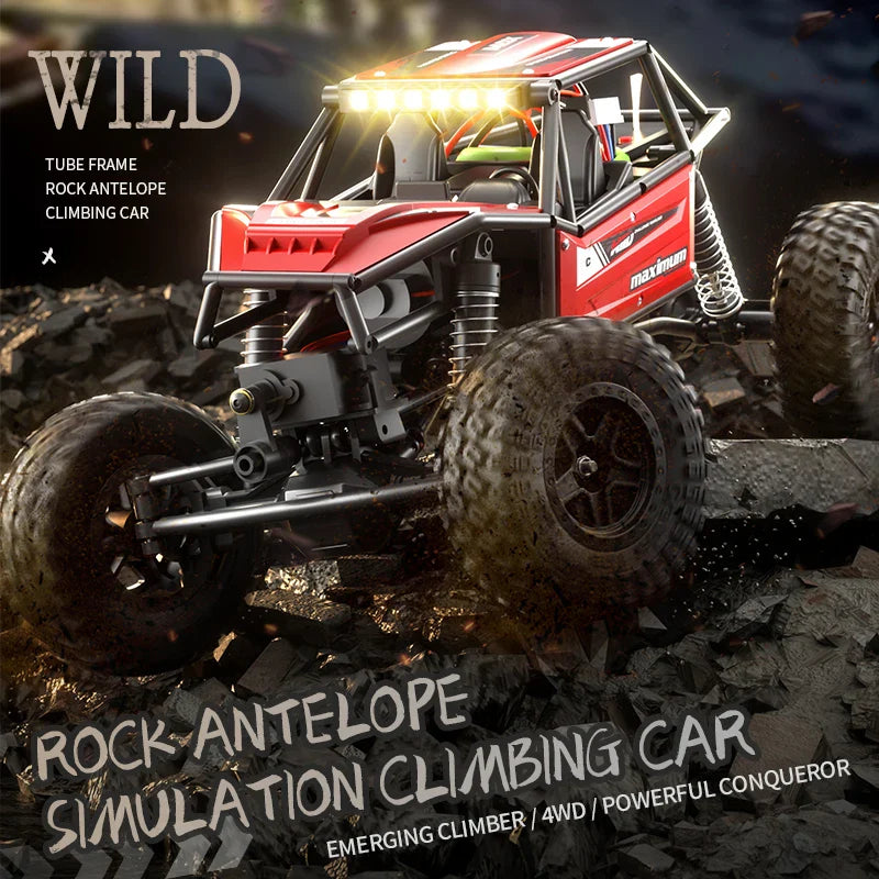 High-Speed LED Off-Road RC Climbing Car for Kids-2