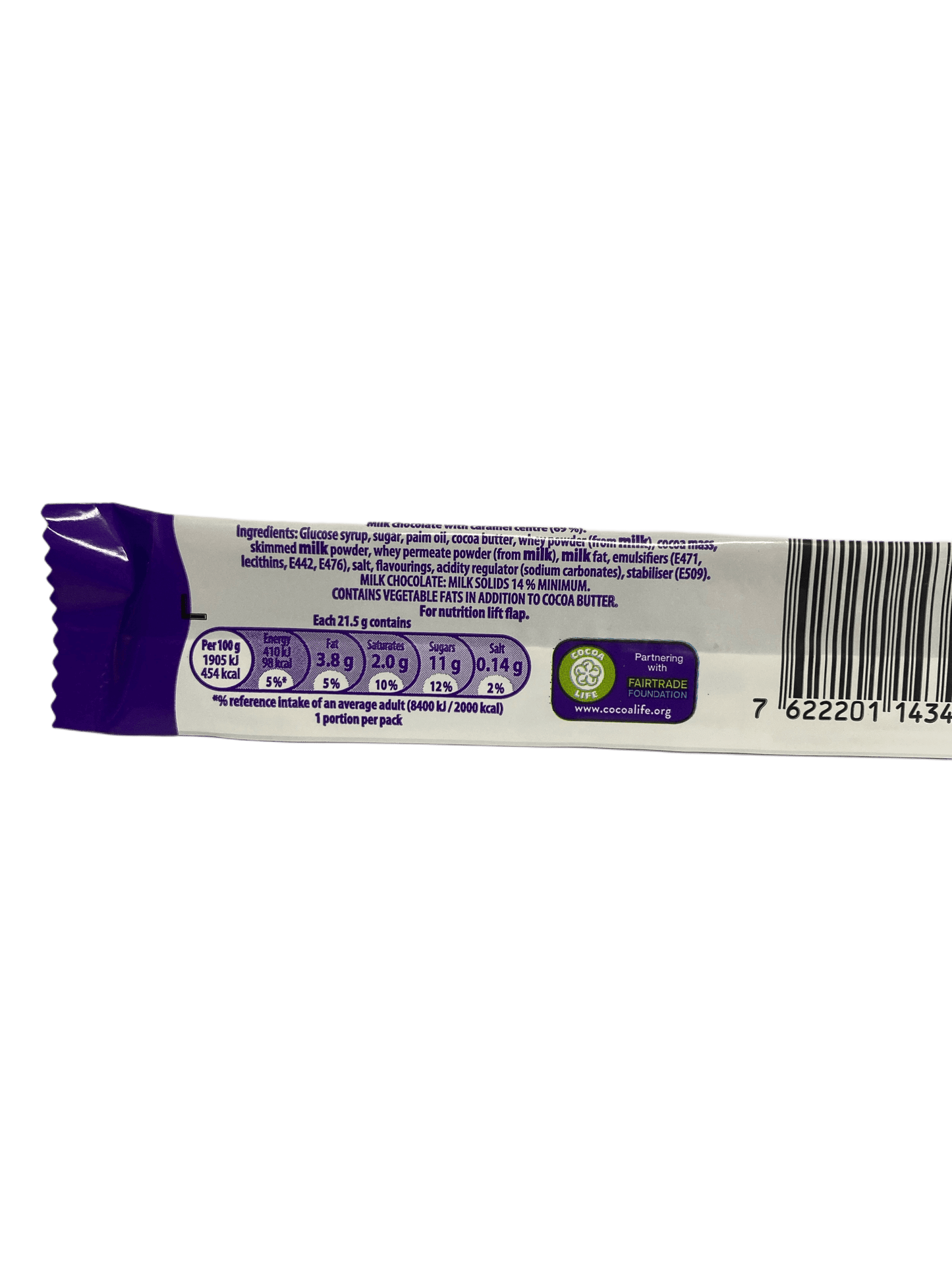 Cadbury Curly Wurly Chocolate Bar 21.8G - U.K edition