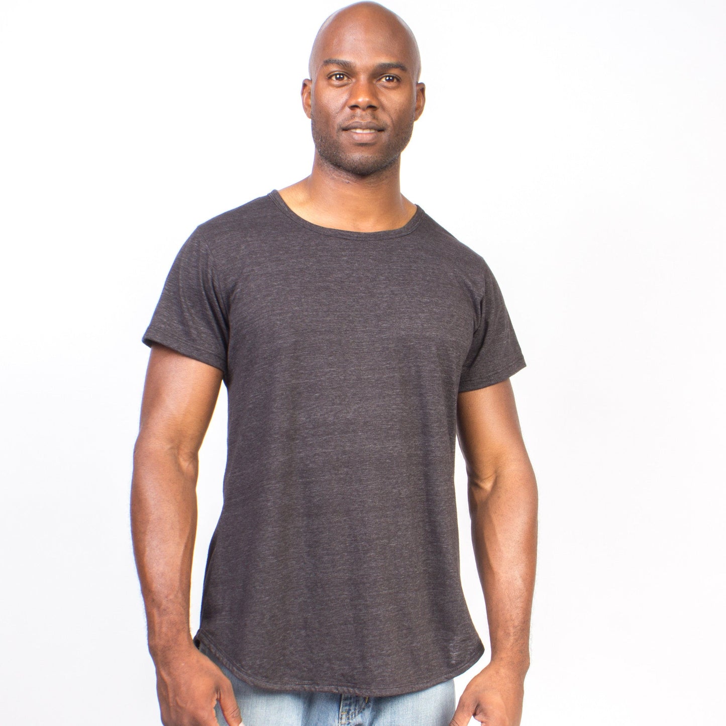 3011 - CLOSEOUT Unisex Curved Hem Tee-5