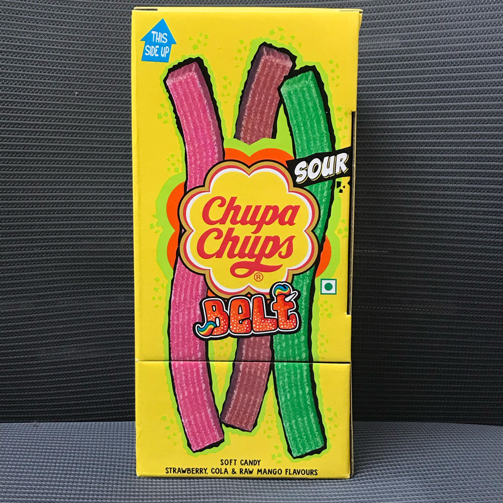 Chupa Chups Suar Belts Soft Candy - Strawberry, Cola & Raw Mango-1