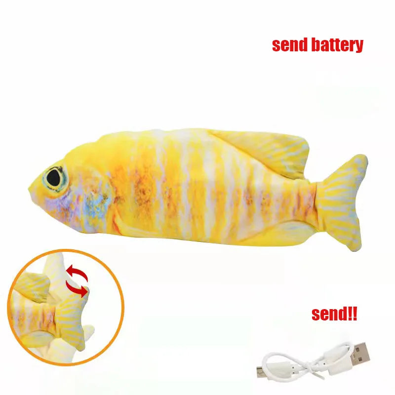 Interactive Rechargeable Electric Fish Toy-6