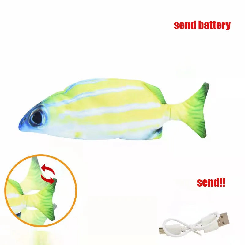 Interactive Rechargeable Electric Fish Toy-8