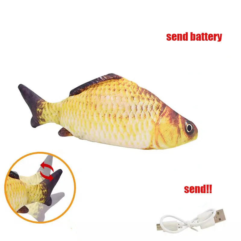 Interactive Rechargeable Electric Fish Toy-10