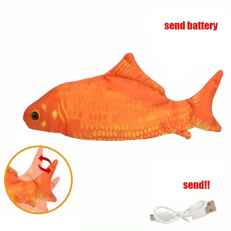 Interactive Rechargeable Electric Fish Toy-13