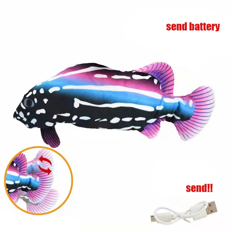 Interactive Rechargeable Electric Fish Toy-14
