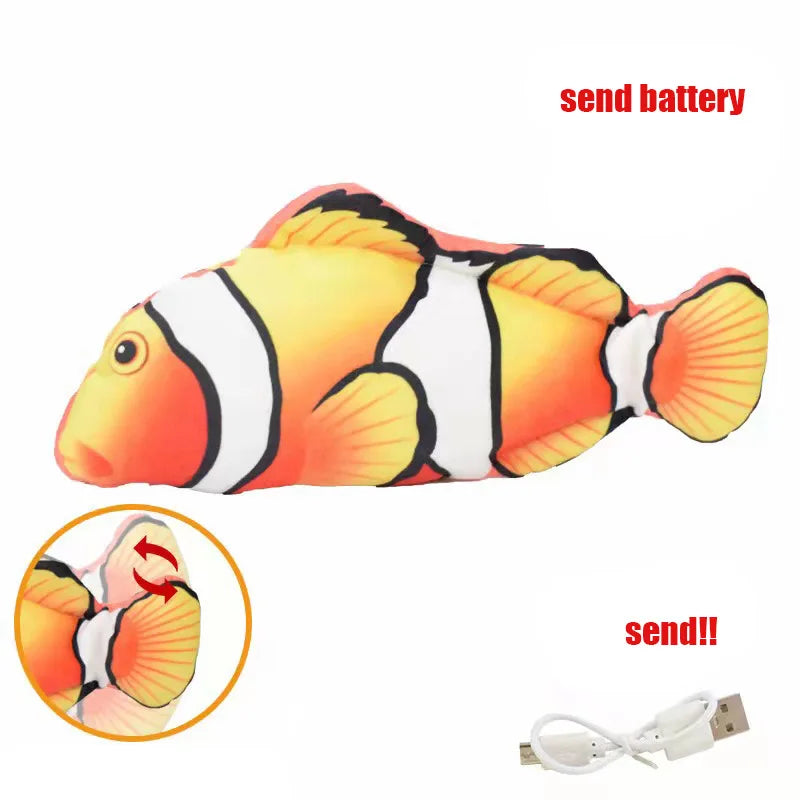 Interactive Rechargeable Electric Fish Toy-16