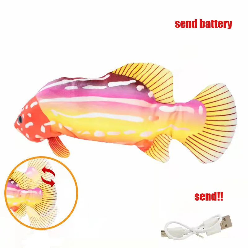 Interactive Rechargeable Electric Fish Toy-17
