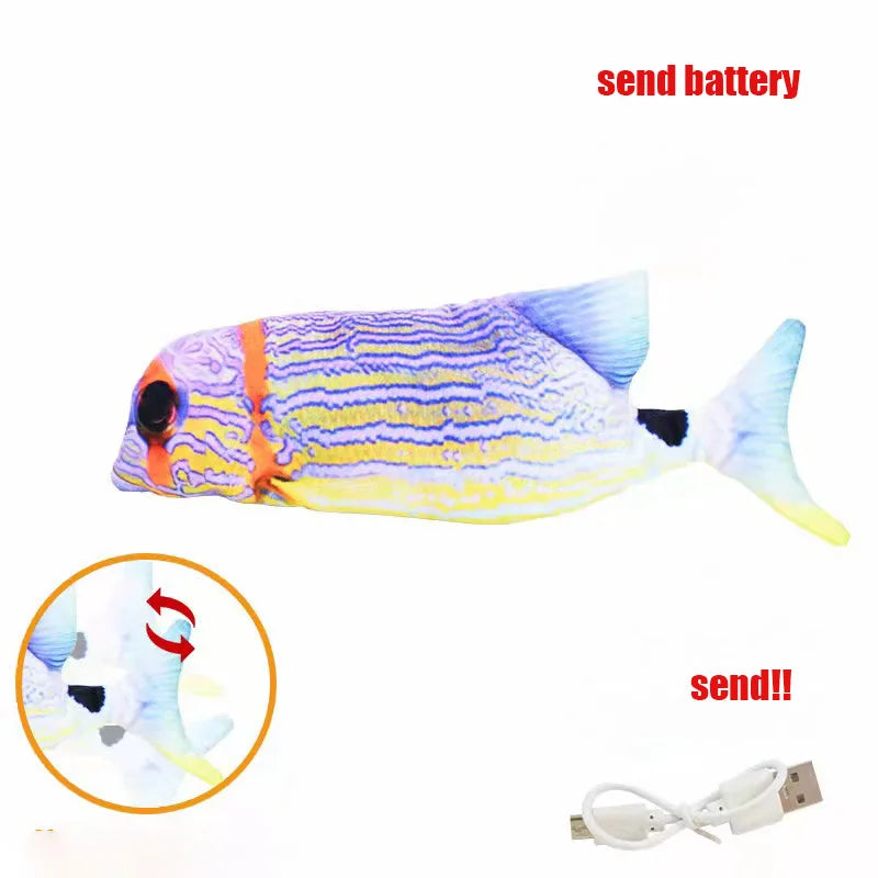 Interactive Rechargeable Electric Fish Toy-19