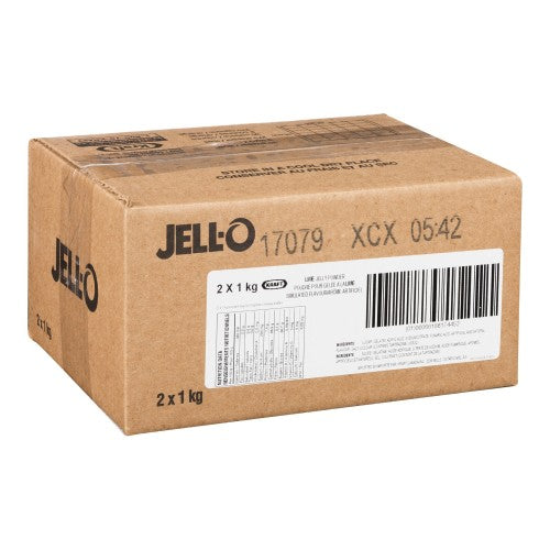 Lime - JELL-O Gelatin - Jelly Powder - Dessert Mix - 2 x 1kg/Case-1