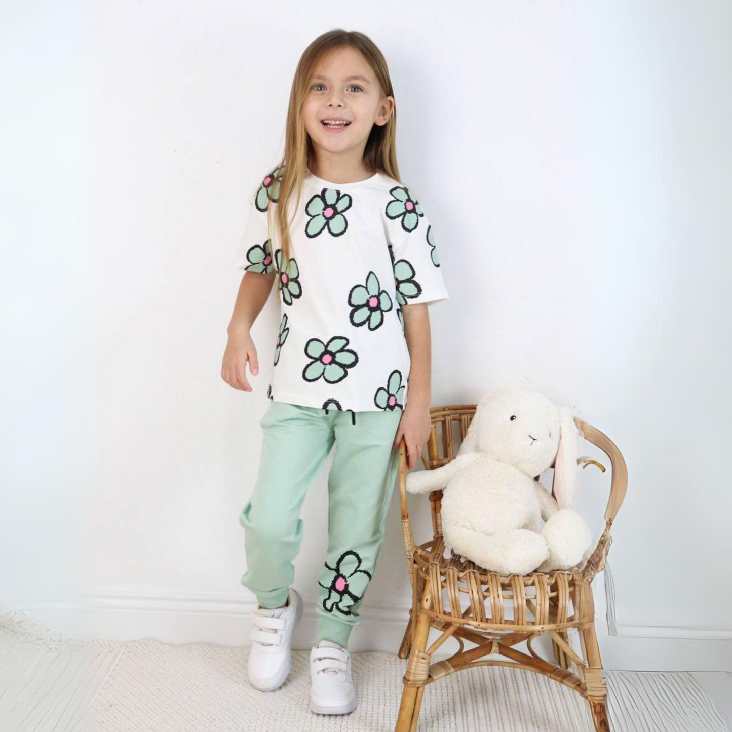Zara's Sister Girls Jogger Set-1