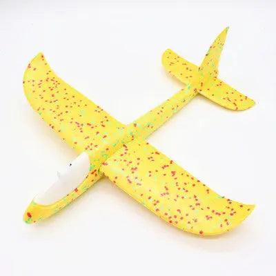 LED Foam Glider Plane: Soar High with Light-Up Fun!-1