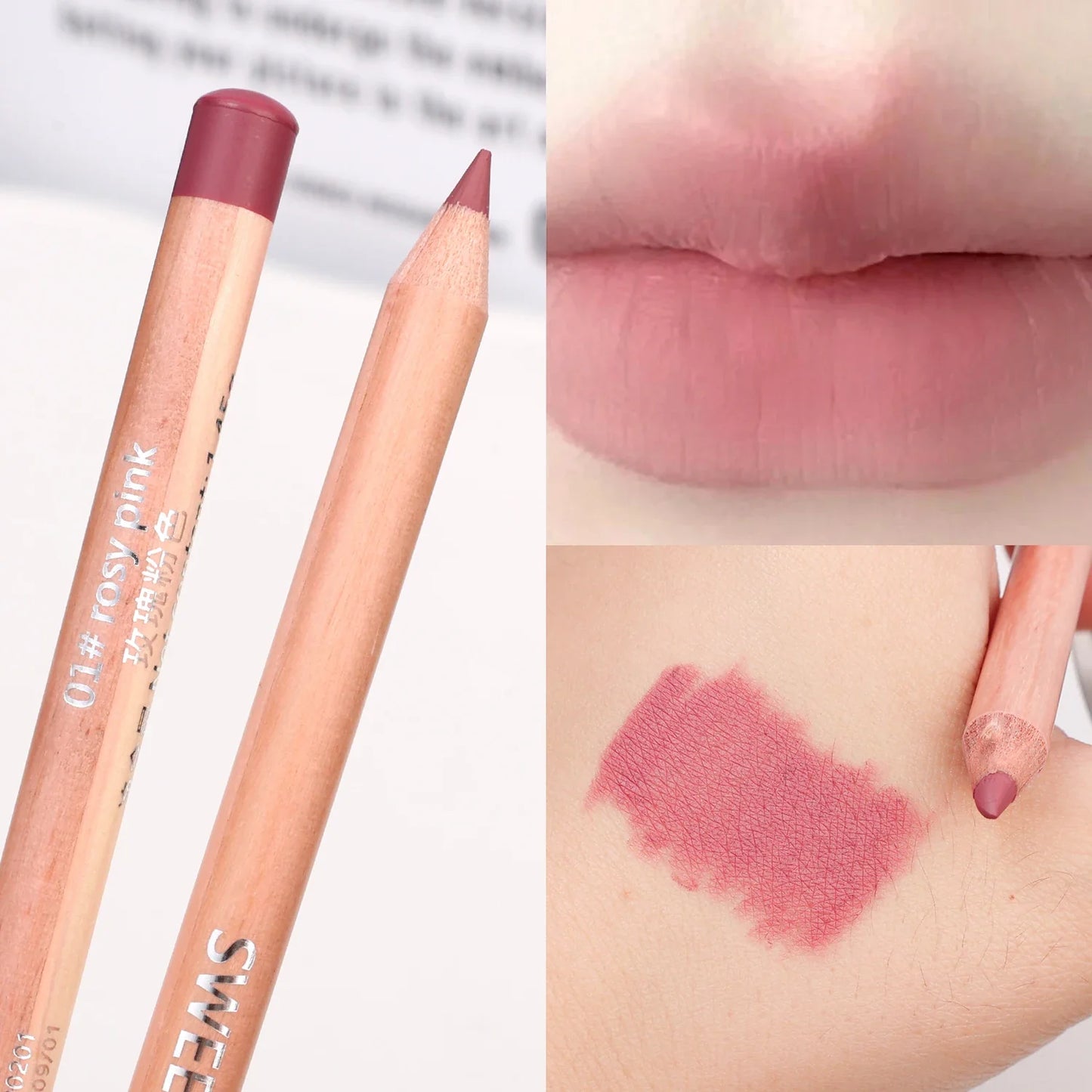 Matte Lipliner Pencil-8