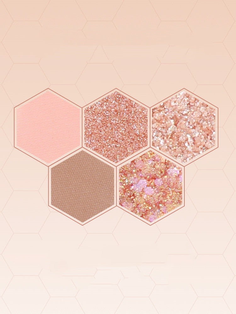 Matte and Glitter Eyeshadow Palette-1