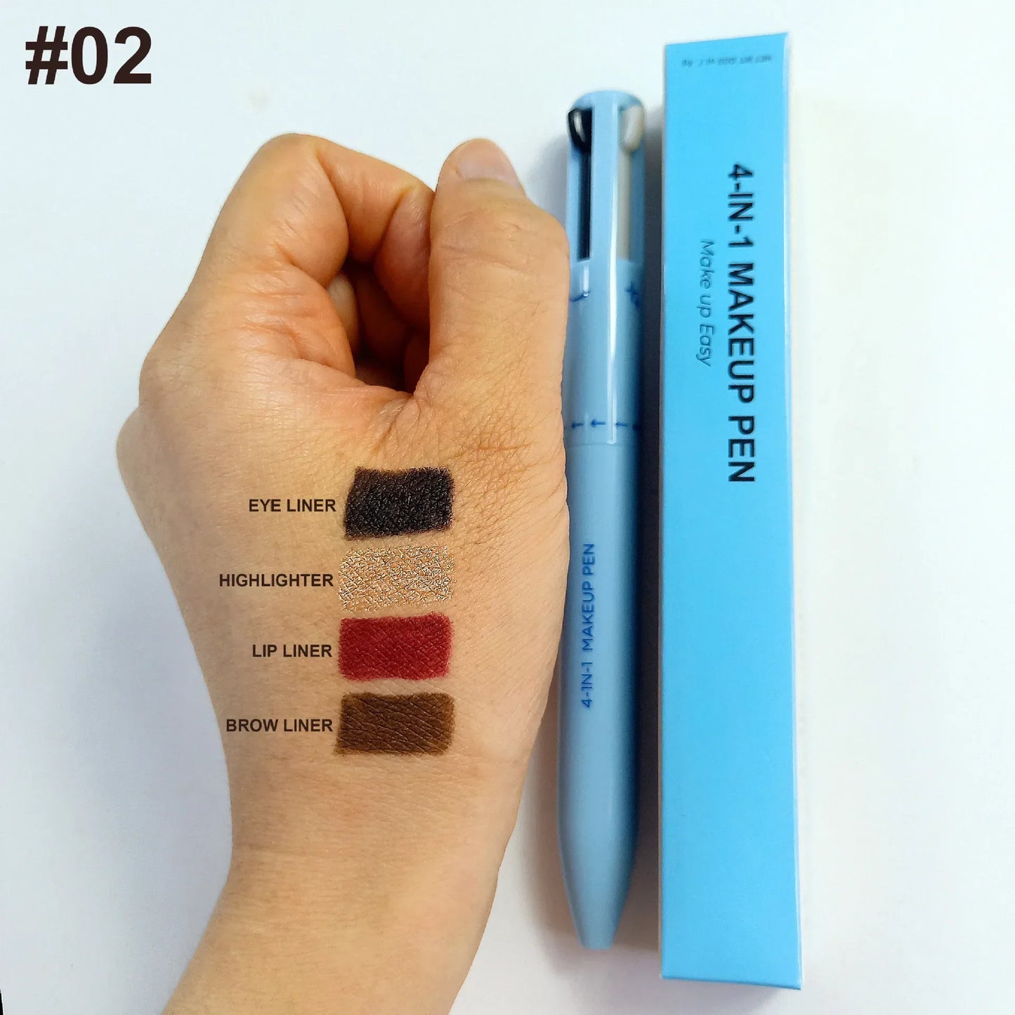 Multi-Effect 4 In 1 Eyeliner Eyebrow Pencil-5
