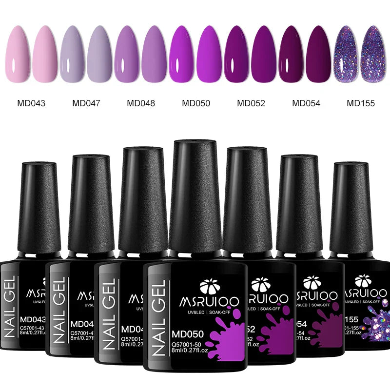 Nail Art Masterpiece Kit 7-Piece Gel Polish Set-5