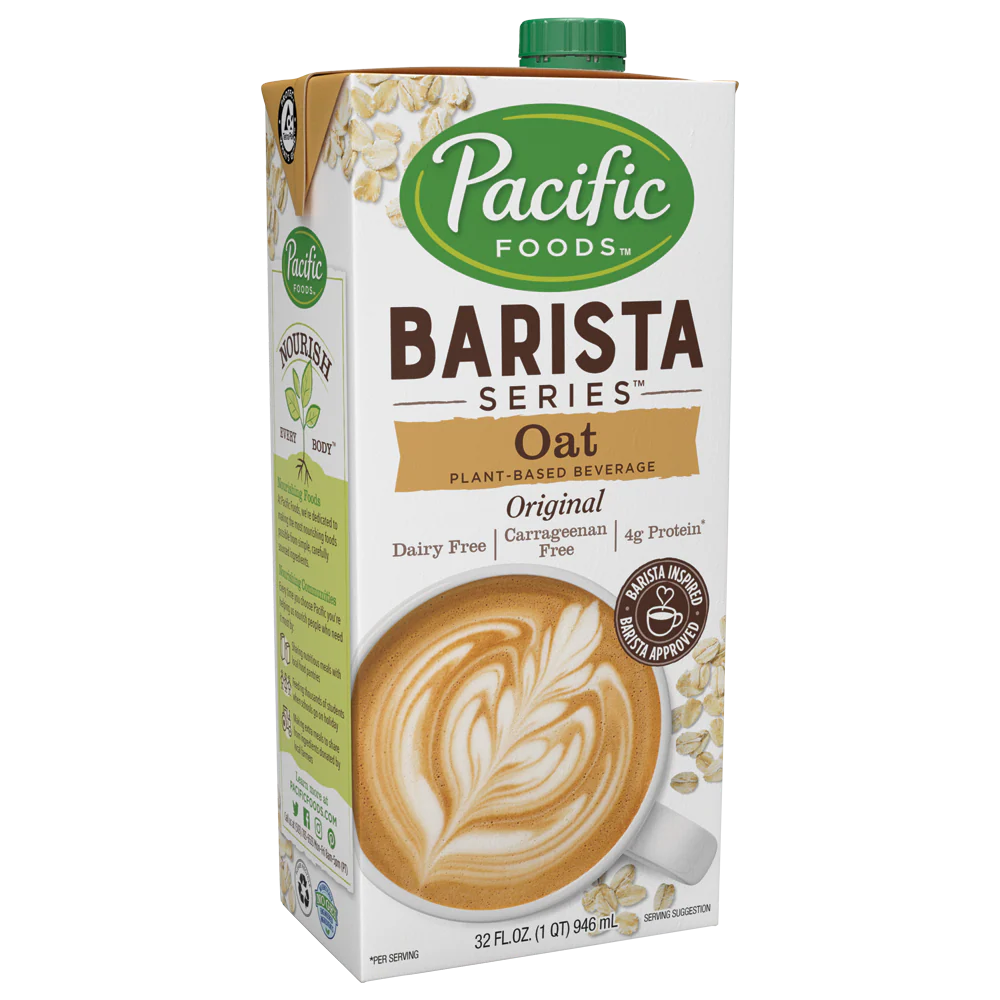 Pacific Foods - Barista Series - Oat Original - 12 x 32oz per case - Foodservice-1