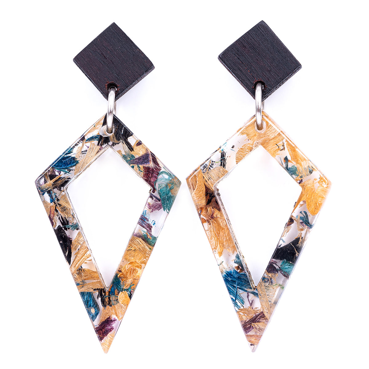Trixie Elegant Statement Resin Earrings-3